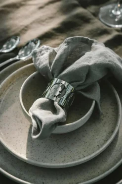 Hilke X Mumin Servettring Mumintrollet 2-pack, Mässing