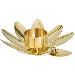 Hilke X Mumin Värmeljuslykta Lilla My, Nickelpläterad