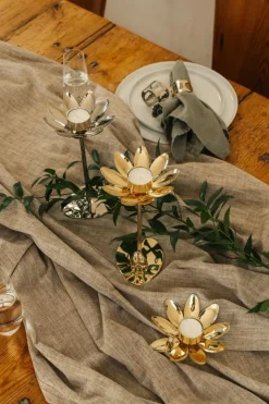 Hilke X Mumin Värmeljuslykta Lilla My, Nickelpläterad