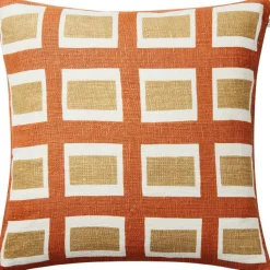 Chhatwal & Jonsson Prydnadskuddar & Fodral-Hira Kuddfodral 50x50 cm, Aqua / Cactus Green