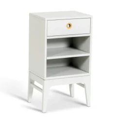 Mavis Sängbord & Nattduksbord|Sängbord & Nattduksbord-Höllviken Sängbord Låga Ben, Vitpigmenterad Ek