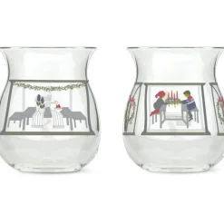 Holmegaard Ljuslyktor-Christmas Ljuslykta 2024 2-pack