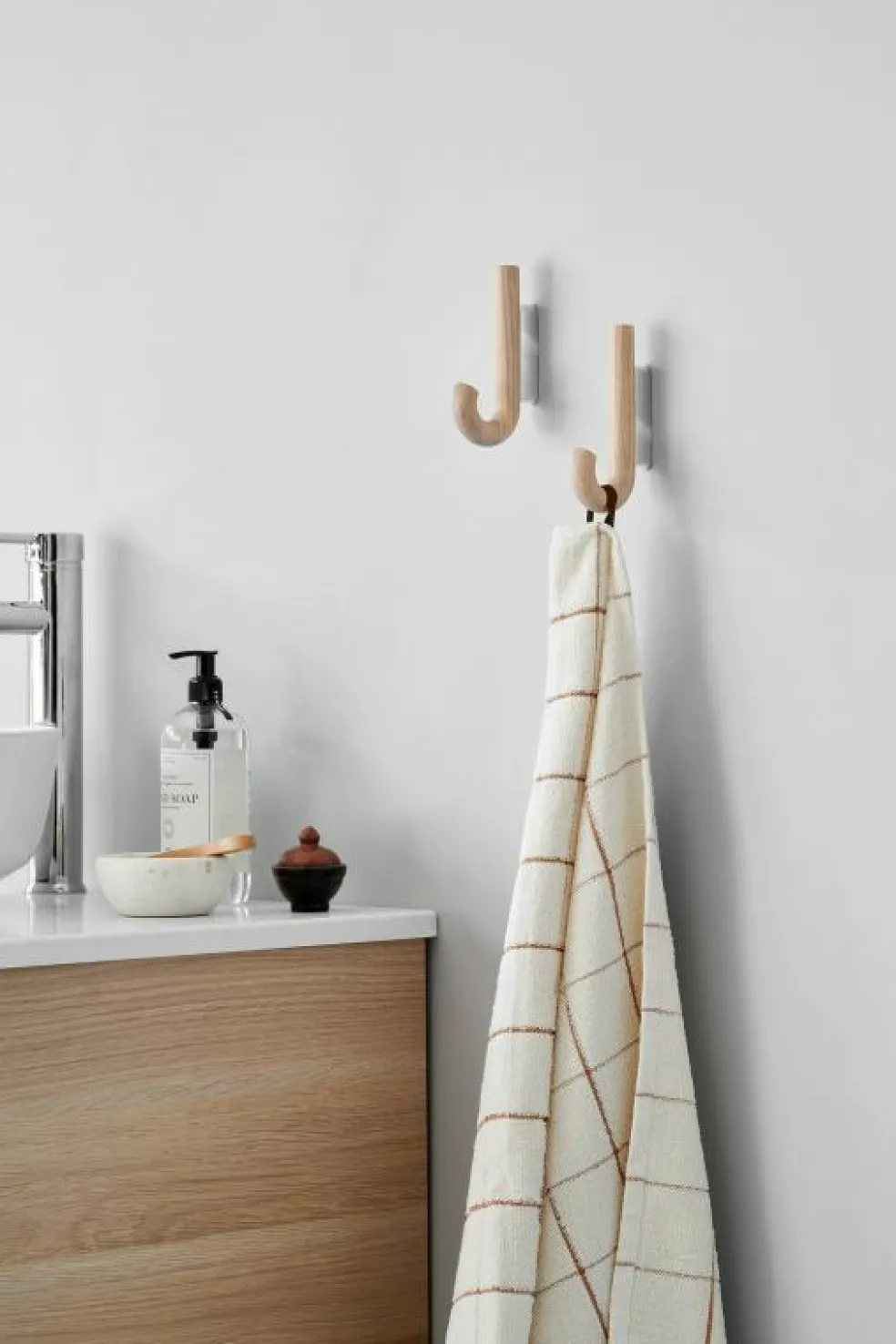 Hook Mini Krok, Svart Ek/Svart