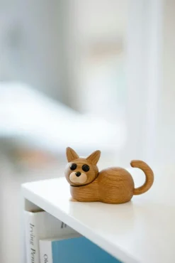 Spring Copenhagen Träfigurer-Hope Kitten Träfigur