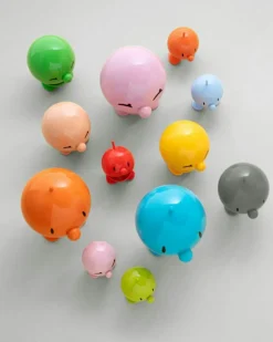 Hoptimist Dekorativa Accessoarer-Bimble Figur M, Röd