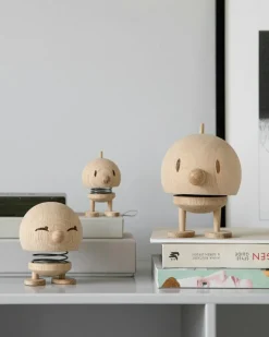 Hoptimist Dekorativa Accessoarer-Bumble Figur S, Rökt Ek