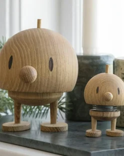 Hoptimist Dekorativa Accessoarer-Bumble Figur S, Rökt Ek