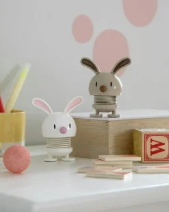 Hoptimist Dekorativa Accessoarer-Bunny Figur, Vit