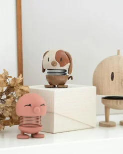 Hoptimist Dog Figur, Brun