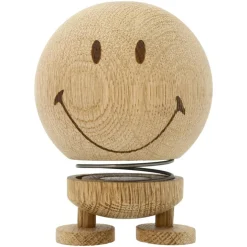 Hoptimist Smiley Figur M, Naturlig Ek