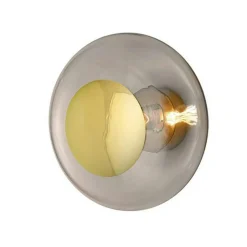 EBB & FLOW Plafonder|Vägglampor-Horizon Vägg/Taklampa 36 cm, Obsidian