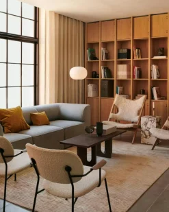 Audo Copenhagen Tuftade Mattor-Houkime Rug, 170x240, Midnight