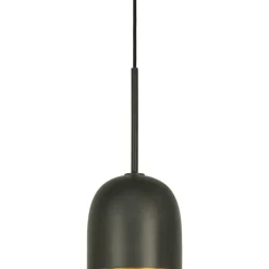 GUBI Fönsterlampor|Pendellampor-Howard Pendel Kanonmetall, Ø16x35 cm