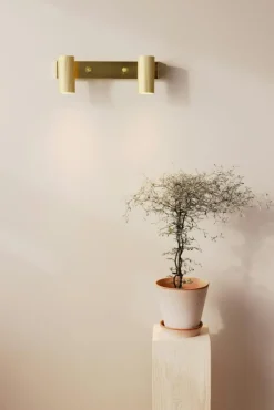 Globen Lighting Sänglampor|Vägglampor-Hubble 2 Vägglampa, Beige