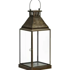 Hurricane, HDVivi, Antik mässingsfärg Ljuslykta