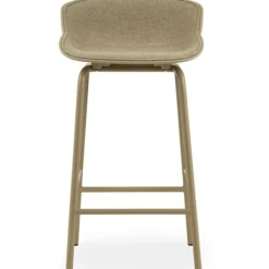 Normann Copenhagen Barstolar & Barpallar-Hyg Barstol 65 cm, Klädd Framsida, Sand