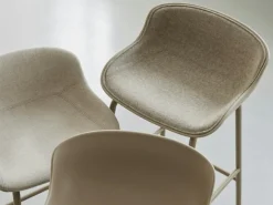 Hyg Barstol 65 cm, Svart Läder / Svart