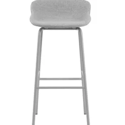 Hyg Barstol 65 cm, Svart Läder / Svart