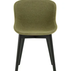 Hyg Stol, Klädd Framsida, Sand / Svart Ek