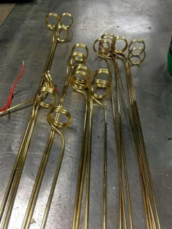 Ingo Maurer Bordslampor-I Ricchi Poveri Toto Bordslampa, Mässing