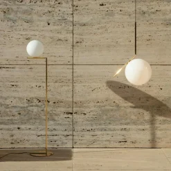 Flos Pendellampor-IC Lights S3 Pendel, Mässing