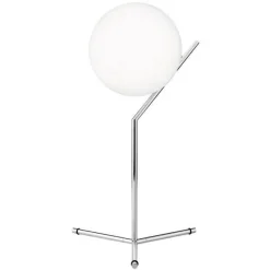 Flos Bordslampor-IC Lights T1 Bordslampa Hög, Brushed Brass