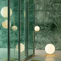 Flos Bordslampor-IC Lights T3 Bordslampa, 24K Guld