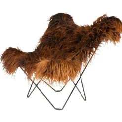 Iceland Mariposa Butterfly Chair, Wild Brown/Black