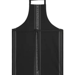 Icons Cotton Jacquard Star Förkläde, Svart / Vit