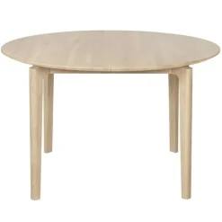 Haslev Matbord Och Barbord-Ida 02 Bord Ø120 cm, oljad Ek