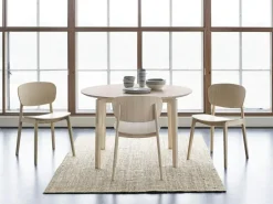 Haslev Matbord Och Barbord-Ida 02 Bord Ø120 cm, oljad Ek