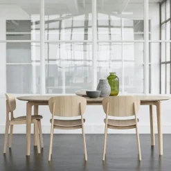 Haslev Matbord Och Barbord-Ida 02 Bord Ø120 cm, oljad Ek