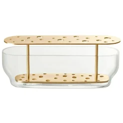 Ikebana Long Vas, Mässing