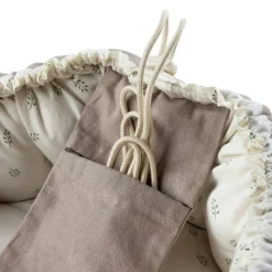 3-in-1 Babynest, Blue Olive