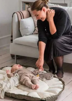 3-in-1 Babynest, Blue Olive