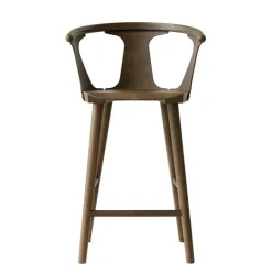 &Tradition Barstolar & Barpallar-In Between Barstol Sk7, Svartlackad Ek