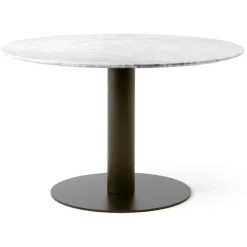 &Tradition Matbord Och Barbord-In Between SK19 Bord 120cm, Svart Marmor / Bronsad