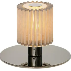 DCWéditions Bordslampor-In the Sun 220 Bordslampa, Silver / Silvrigt Mesh