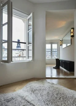 DCWéditions Plafonder|Vägglampor-In The Tube 100-350 Vägglampa, Svart / Guldreflektor / Guldnät