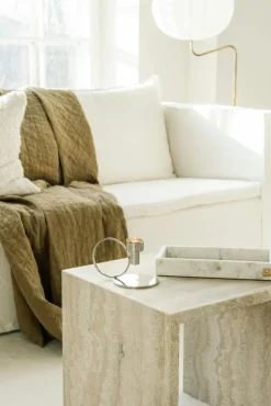 Hilke Collection Ljuslyktor|Ljusstakar-Insieme Kammarljusstake, Nickelpläterad