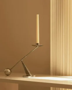 Audo Copenhagen Ljuslyktor-Interconnect Ljusstake Small, Rostfritt Stål