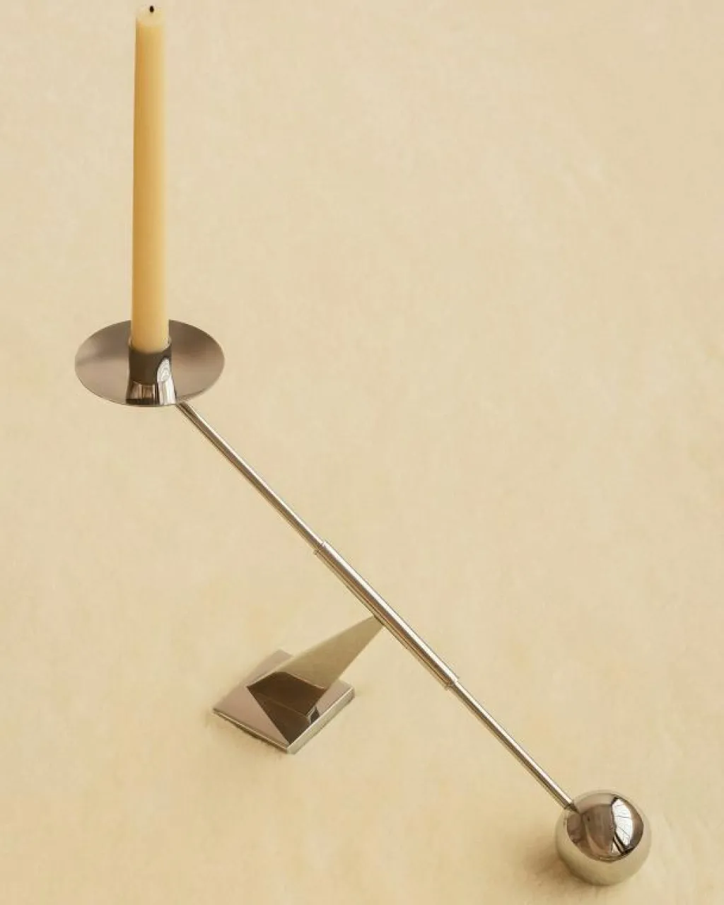 Audo Copenhagen Ljuslyktor-Interconnect Ljusstake Small, Rostfritt Stål