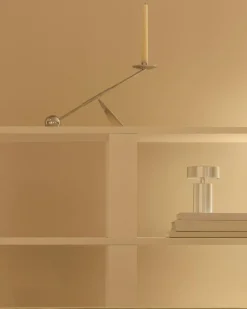 Audo Copenhagen Ljuslyktor-Interconnect Ljusstake Small, Rostfritt Stål