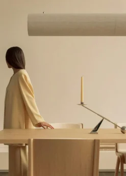 Audo Copenhagen Ljuslyktor-Interconnect Ljusstake Small, Rostfritt Stål