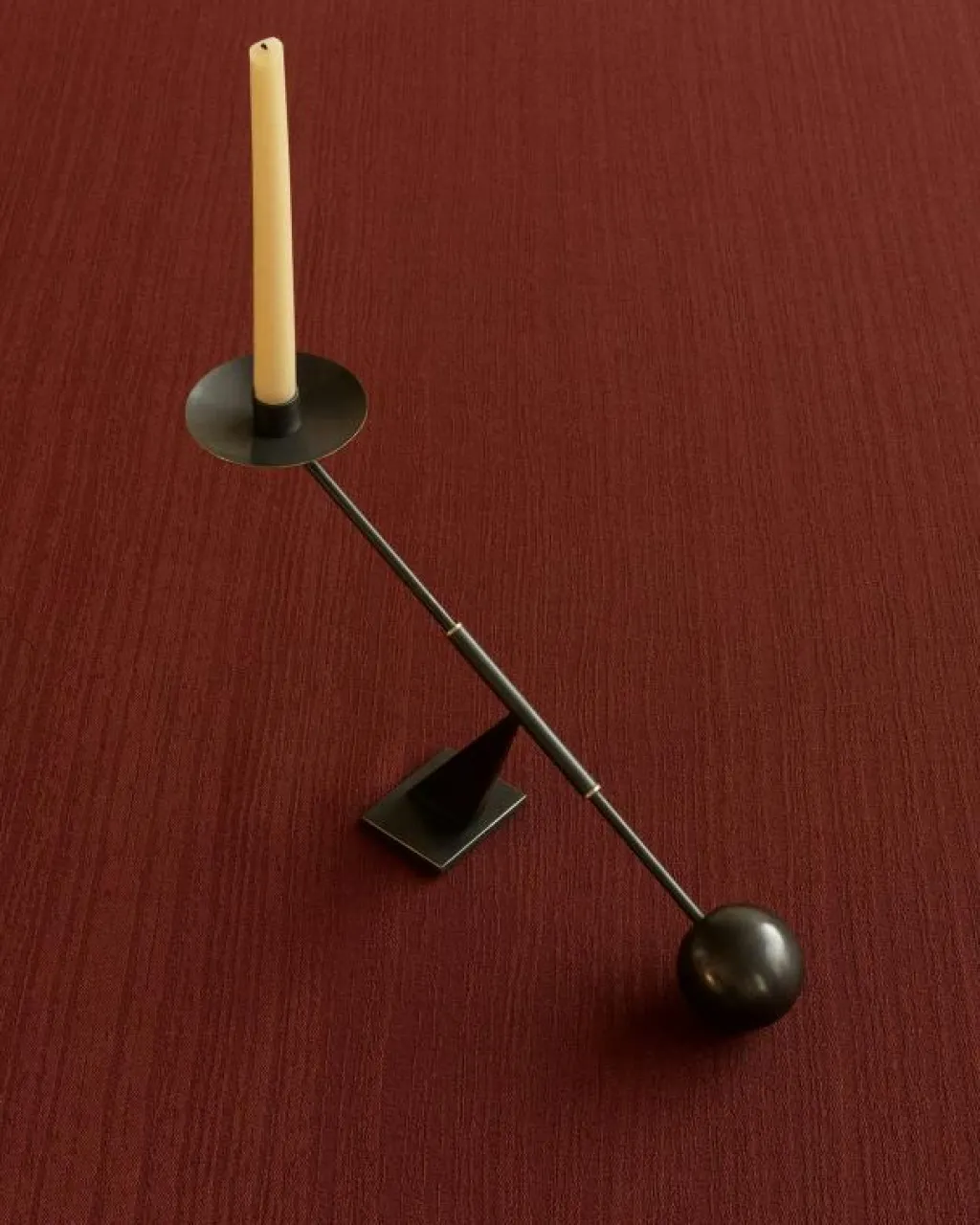 Audo Copenhagen Ljuslyktor-Interconnect Ljusstake Small, Rostfritt Stål