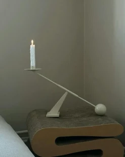 Audo Copenhagen Ljuslyktor-Interconnect Ljusstake Small, Rostfritt Stål