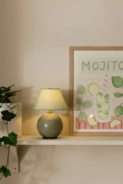 Globen Lighting Portabla Lampor|Portabla Lampor-Iris 16 Bordslampa Portabel, Grön