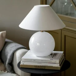 Globen Lighting Bordslampor-Iris 35 Bordslampa, Vit