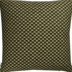 Røros Tweed Prydnadskuddar & Fodral-Isak Kudde 60x60 cm, Green Meadow