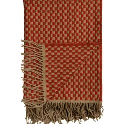 Isak Pläd 150x210 cm, Chestnut